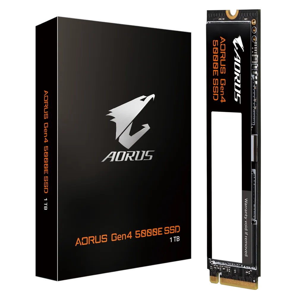 Gigabyte AORUS Gen4 5000E Internal SSD Up to 5000MB/s Read - 1TB