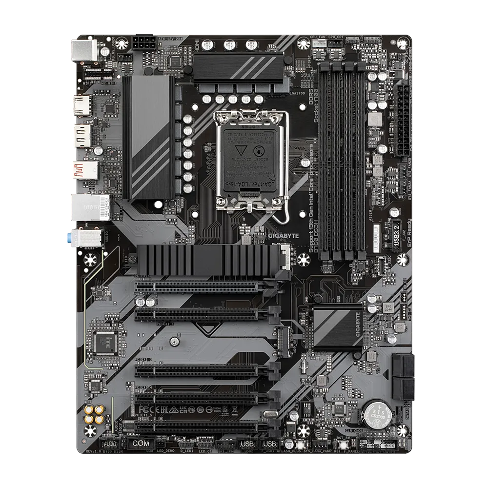 GIGABYTE B760 DS3H ATX Motherboard – Intel LGA1700, DDR5 GIGABYTE B760 DS3H ATX Motherboard – Intel LGA1700, DDR5
