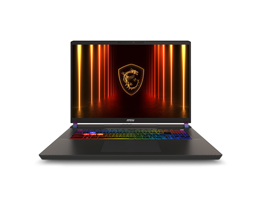 MSI Vector 17 HX AI A2XWJG 17 بوصة QHD 240 هرتز - Intel Core Ultra 9 275HX - ذاكرة وصول عشوائي (RAM) سعة 32 جيجابايت - قرص SSD سعة 1 تيرابايت - بطاقة رسومات NVIDIA GeForce RTX 5090 سعة 24 جيجابايت - نظام التشغيل Windows 11 Pro K