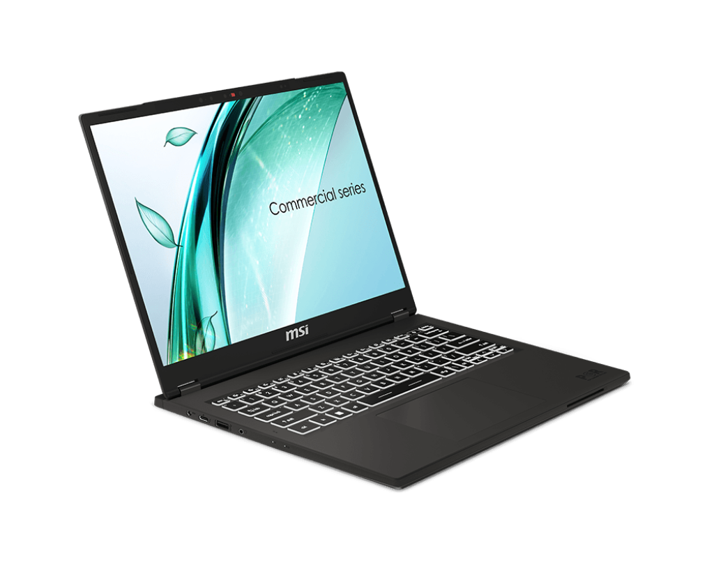 MSI Commercial 14 H A2RM  Laptop - 14” Display - Core 7 240H - 16GB DDR4 - 512GB NVMe SSD -  Win 11 Pro