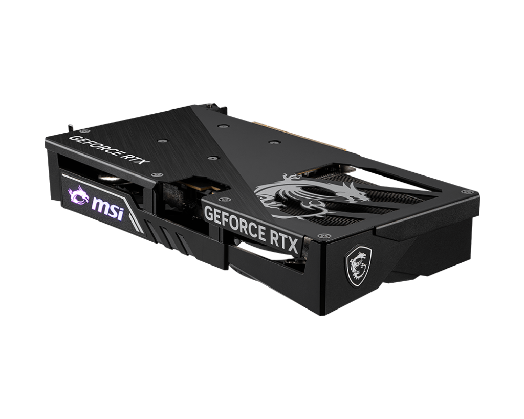بطاقة رسومات MSI GeForce RTX 5060 8G GAMING OC - NVIDIA Blackwell، ذاكرة GDDR7 سعة 8 جيجابايت، 3840 نواة CUDA، سرعة 2640 ميجاهرتز، منفذ HDMI 2.1b، منفذ DisplayPort 2.1b، منفذ PCIe 5.0 x8