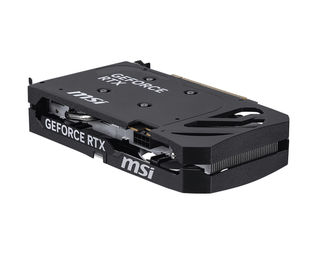 MSI GeForce RTX 5050 8G SHADOW 2X OC – 2560 CUDA Cores, 20 Gbps GDDR6, Boost 2617 MHz, Dual-Fan, PCIe 5.0, 130 W