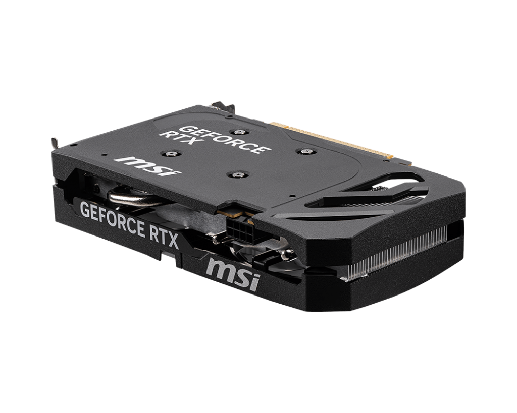 بطاقة رسومات MSI GeForce RTX 5060 SHADOW 2X OC - ذاكرة GDDR7 سعة 8 جيجابايت، وتردد 2535 ميجاهرتز، وفتحة PCIe 5.0، ومروحة TORX 5.0 مزدوجة، وتتبع الأشعة، وDLSS 4