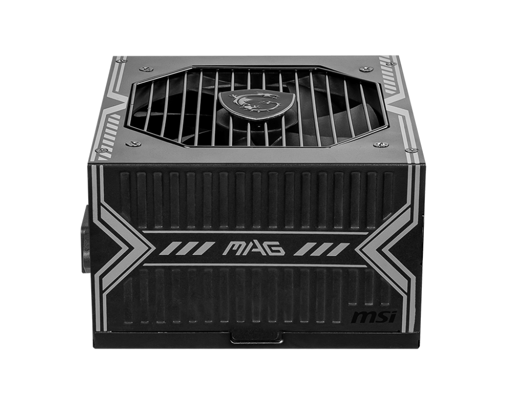 MSI MAG A750BN PCIE5 750W Power Supply — 80 PLUS Bronze Certified, ATX PSU, PCIe 5.0 12VHPWR Connector, Active PFC, 120mm Fan, Gaming PC Power Supply