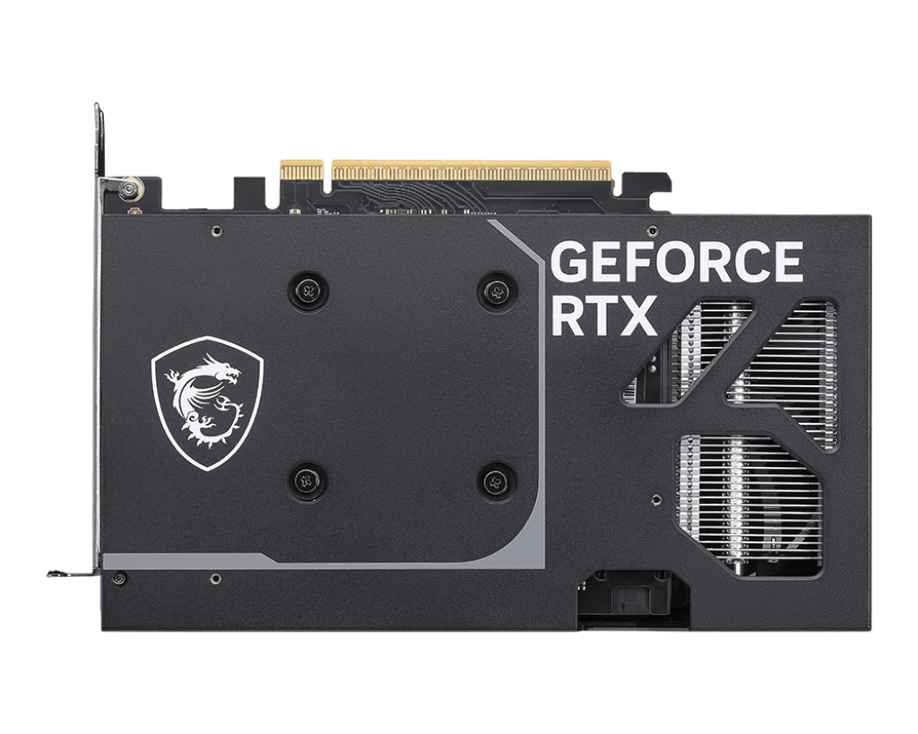 MSI GeForce RTX 5050 8 GB VENTUS 2X OC – NVIDIA Blackwell, 2560 CUDA Cores, 2617 MHz Boost, 20 Gbps GDDR6, 3× DP 2.1b, HDMI 2.1b, PCIe 5.0, 130 W TDP