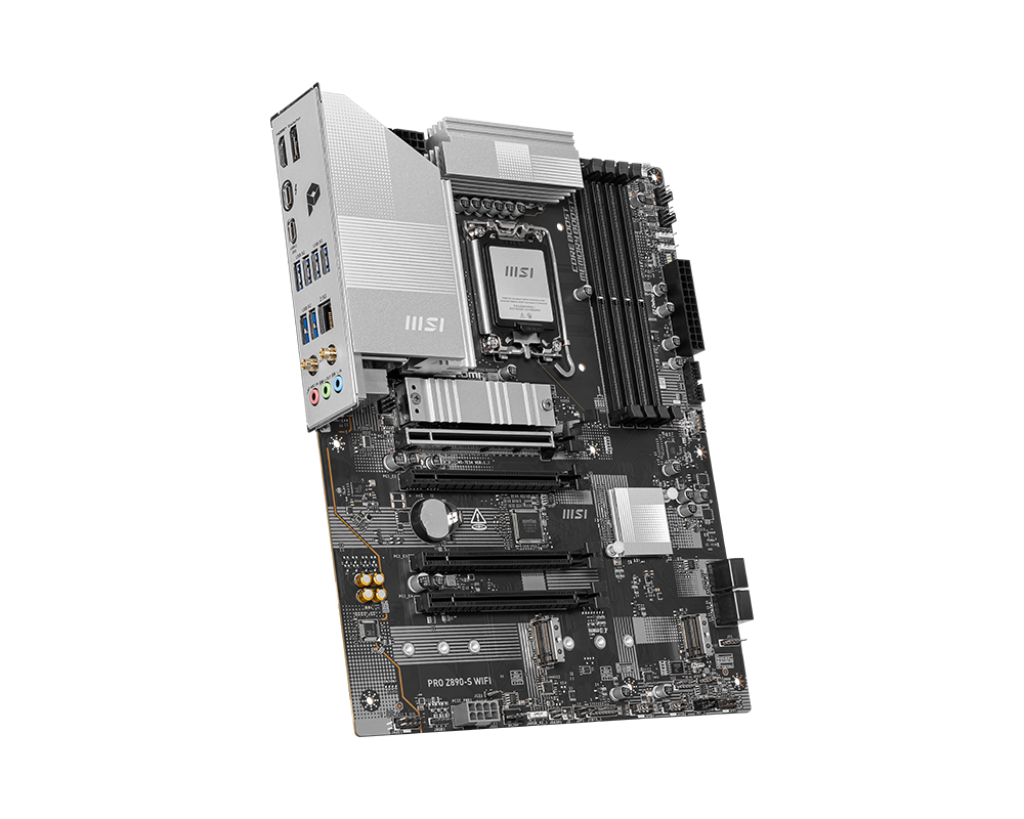 MSI PRO Z890‑S WIFI ATX Motherboard – Intel Z890, LGA1851, DDR5‑256GB, PCIe 5.0 x16, M.2 Gen 5, Wi‑Fi 7 + 2.5 GbE, Thunderbolt 4, USB4