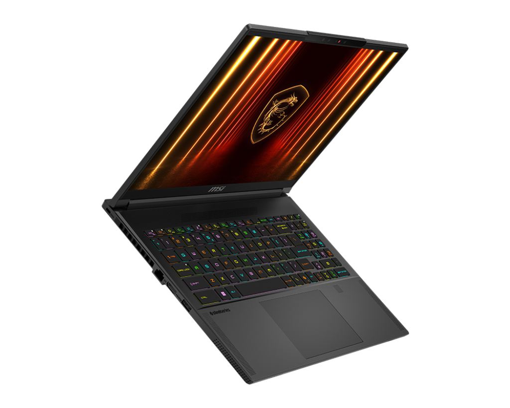 MSI Stealth 16 AI A2HWGG 16 بوصة QHD 240 هرتز - Intel Core Ultra 9 285H - ذاكرة وصول عشوائي (RAM) سعة 32 جيجابايت - قرص SSD سعة 1 تيرابايت - بطاقة رسومات NVIDIA GeForce RTX 5070 سعة 8 جيجابايت - نظام التشغيل Windows 11 Pro K
