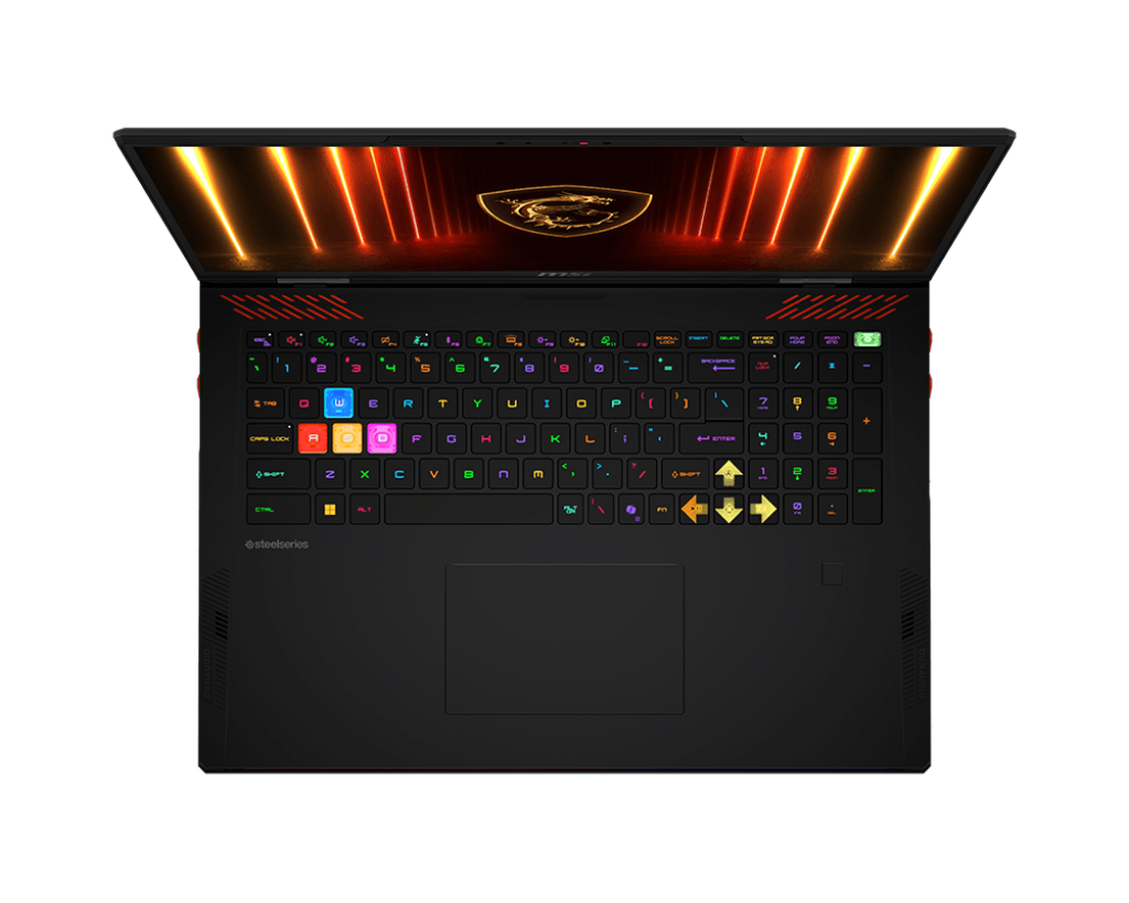 MSI Raider 18 HX AI A2XWJG 18 بوصة FHD 165 هرتز - Core Ultra 9 275HX - 64 جيجابايت DDR5 - 2 تيرابايت SSD - NVIDIA GeForce RTX5090 24 جيجابايت - Windows 11 Home