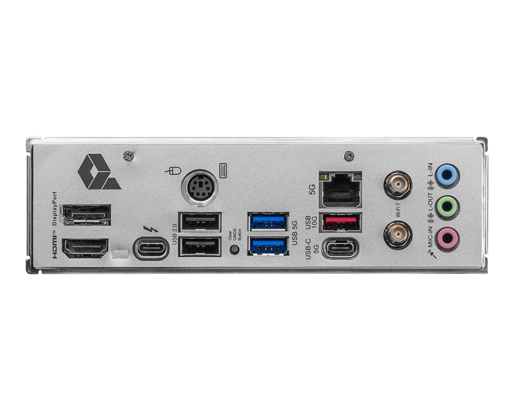 لوحة أم MSI PRO B860M‑A WIFI mATX - Intel B860، LGA 1851، DDR5‑8600 OC، PCIe 5.0، M.2 Gen5، Wi‑Fi 7، 5 Gb LAN، Thunderbolt 4