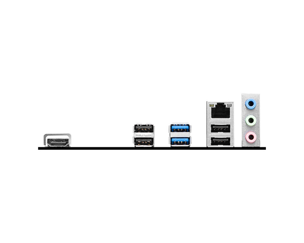 لوحة أم MSI PRO H610M‑S DDR4 Micro‑ATX - Intel H610، LGA 1700، DDR4‑3200، PCIe 4.0 x16، Gen3 M.2، HDMI 4K، Realtek 1 Gb LAN، صوت ALC897