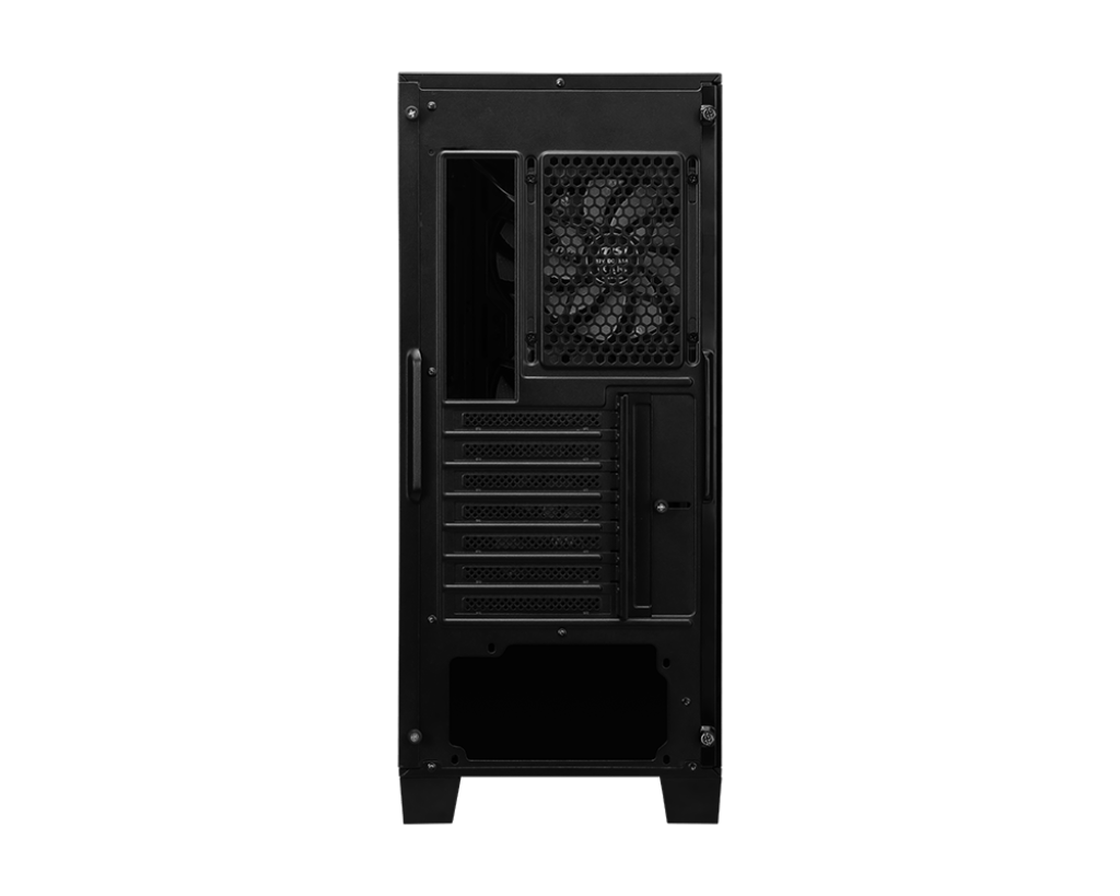MSI MAG FORGE 120A AIRFLOW Mid-Tower PC Case — Mesh Front, 6× Auto-RGB Fans, Tempered Glass, ATX Support, USB 3.2