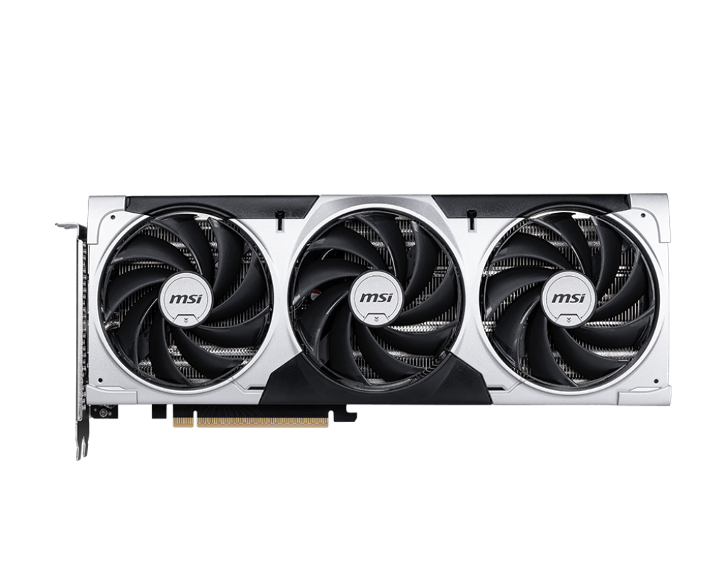 بطاقة رسومات MSI GeForce RTX 5060 Ti VENTUS 3X 8G OC - ذاكرة GDDR7 سعة 8 جيجابايت، PCIe 5.0 x16، 4608 نواة، سرعة 2572 ميجاهرتز، 28 جيجابت في الثانية، منفذ HDMI 2.1b، منفذ DP 2.1b، تبريد ثلاثي المراوح
