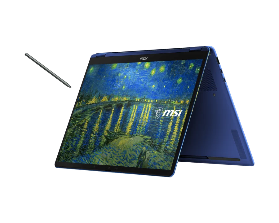 MSI Prestige 14 Flip AI+ D3MTG Copilot+ PC - 14” FHD+ OLED 60Hz Touchscreen - Intel Core Ultra X9 378H - 32GB RAM - 1TB SSD - Shared - WIN 11