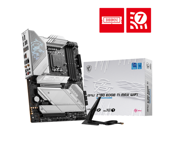 MSI MPG Z790 EDGE TI MAX WIFI LGA 1700 ATX Gaming Motherboard