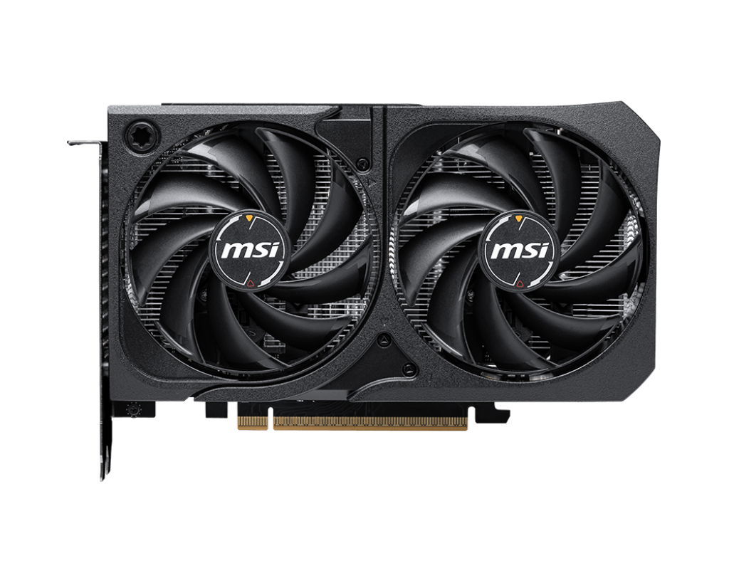 بطاقة رسومات MSI GeForce RTX 5060 SHADOW 2X OC - ذاكرة GDDR7 سعة 8 جيجابايت، وتردد 2535 ميجاهرتز، وفتحة PCIe 5.0، ومروحة TORX 5.0 مزدوجة، وتتبع الأشعة، وDLSS 4