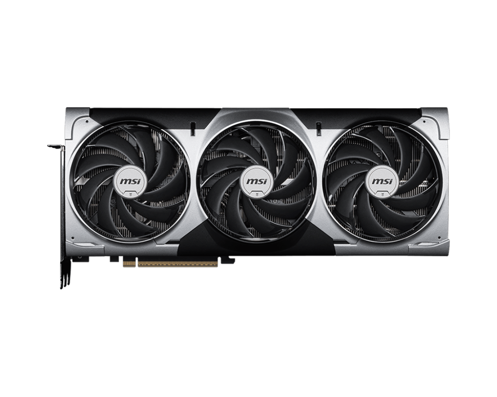بطاقة رسومات MSI GeForce RTX 5090 سعة 32 جيجابايت VENTUS 3X OC - NVIDIA Blackwell، ذاكرة GDDR7 سعة 32 جيجابايت، 21,760 نواة CUDA، سرعة 2452 ميجاهرتز، منفذ HDMI 2.1b، منفذ DisplayPort 2.1b، دعم 4K/8K