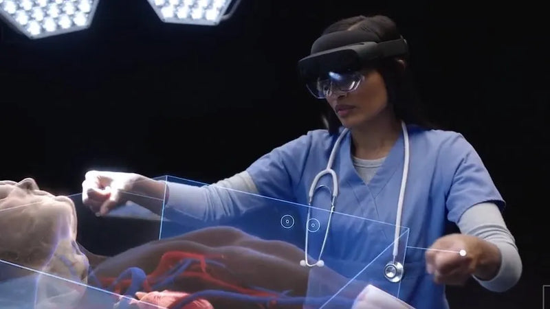 تقنية الواقع المختلط Microsoft HoloLens 2 للأعمال