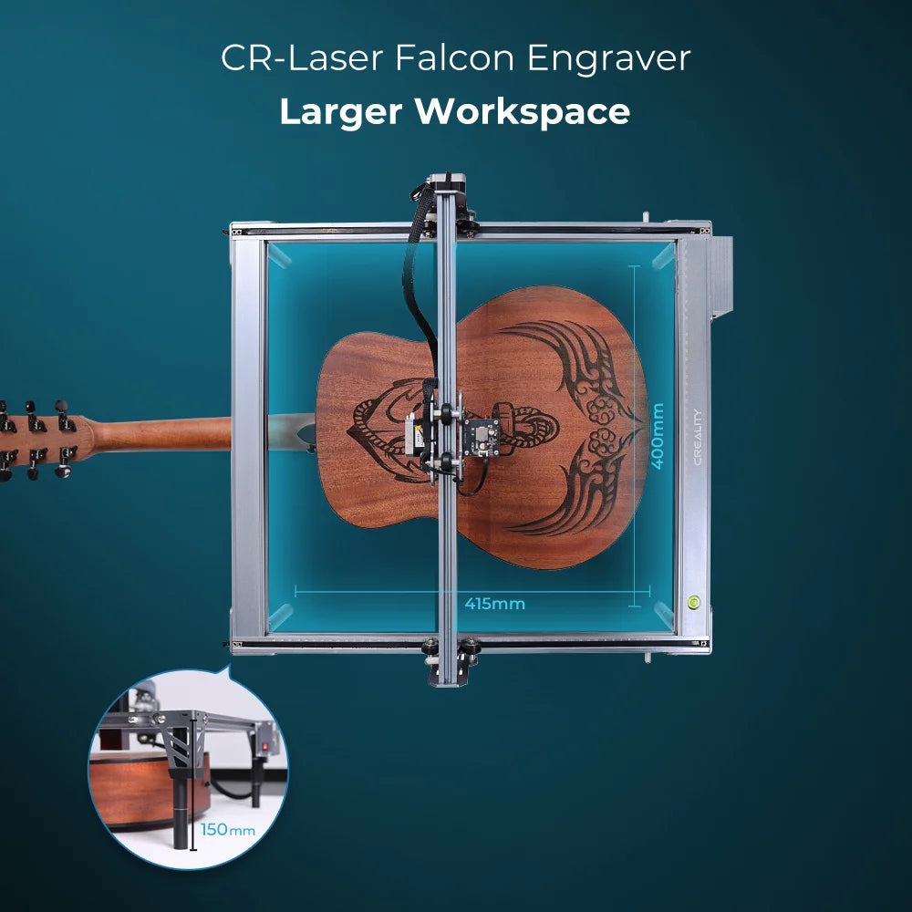 Creality 10W CR-Laser Falcon Engraver - Cutting Thickness 12mm