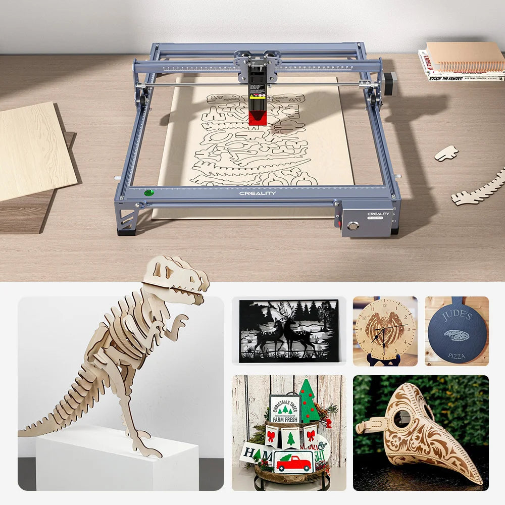 Creality 10W CR-Laser Falcon Engraver - Cutting Thickness 12mm