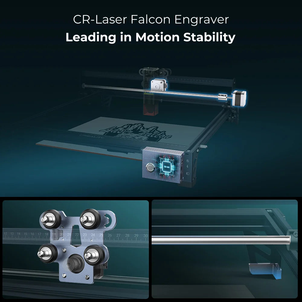 Creality 10W CR-Laser Falcon Engraver - Cutting Thickness 12mm