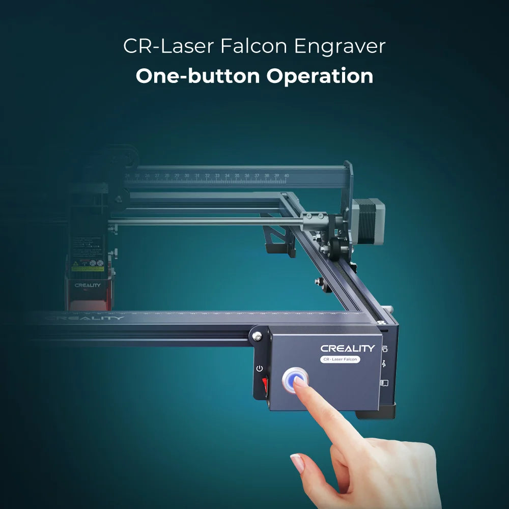 Creality 10W CR-Laser Falcon Engraver - Cutting Thickness 12mm