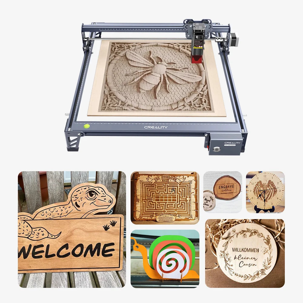 Creality 10W CR-Laser Falcon Engraver - Cutting Thickness 12mm