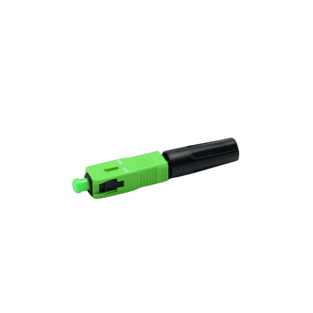 FiberHome Fast Connector SC/APC (عدد 25 قطعة) – تركيب ميداني، بدون تلميع أو مواد لاصقة، جاهز لـ FTTH، متوافق مع النمط الأحادي