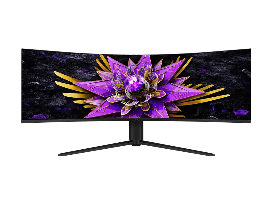 TCL 57R94 57" Dual 4K QD-Mini LED Monitor – 32:9 Curved, 120Hz, HDR1000, 2304 Dimming Zones, 1ms Response