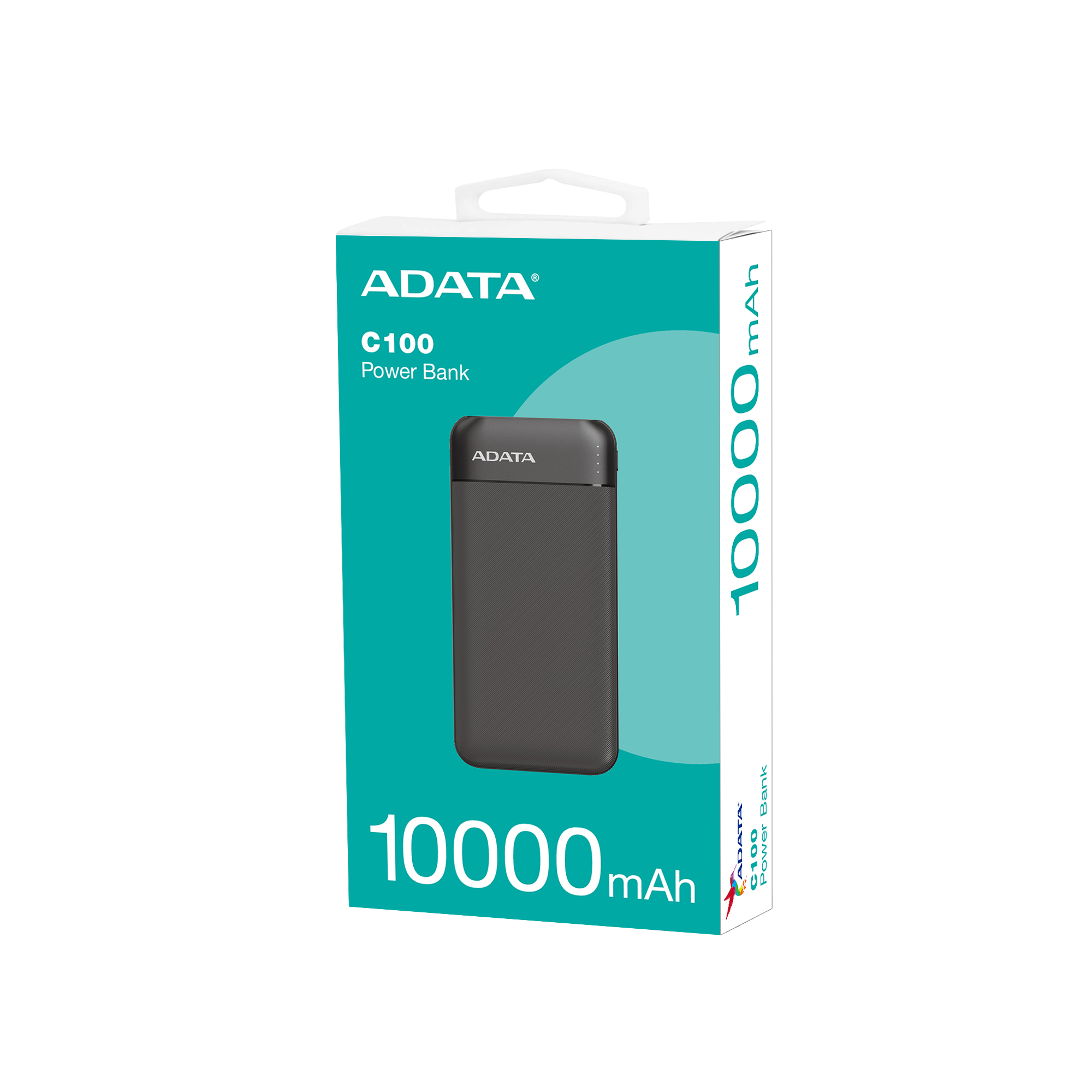 ADATA Powerbank C100 - 10000 مللي أمبير 20 وات اشحن حياتك بأسلوب نحيف