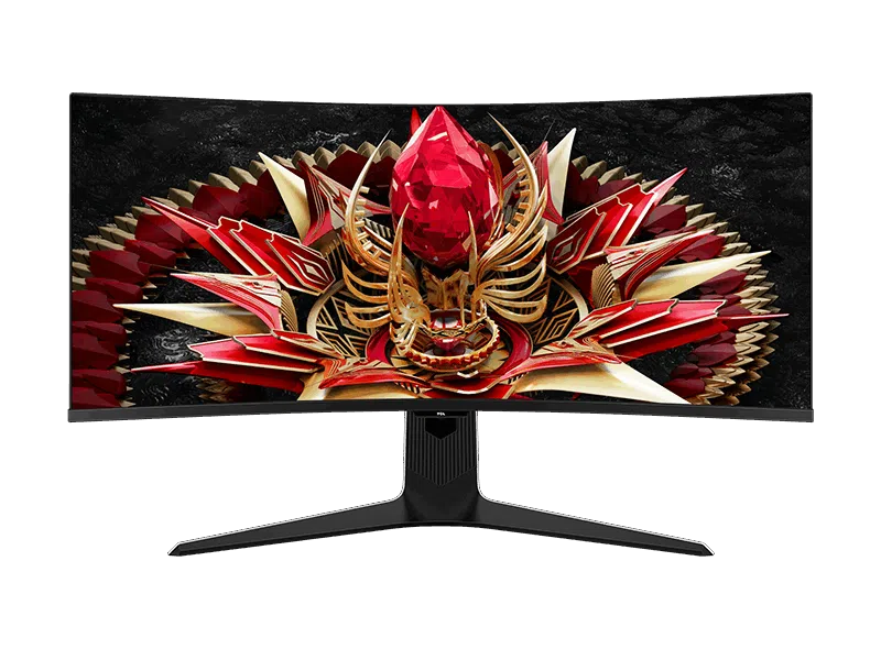 TCL 34R83Q 34" QD-Mini LED Monitor – WQHD, 170Hz, 1ms GTG, HDR1600, 1100+ Local Dimming Zones, Pantone Validated
