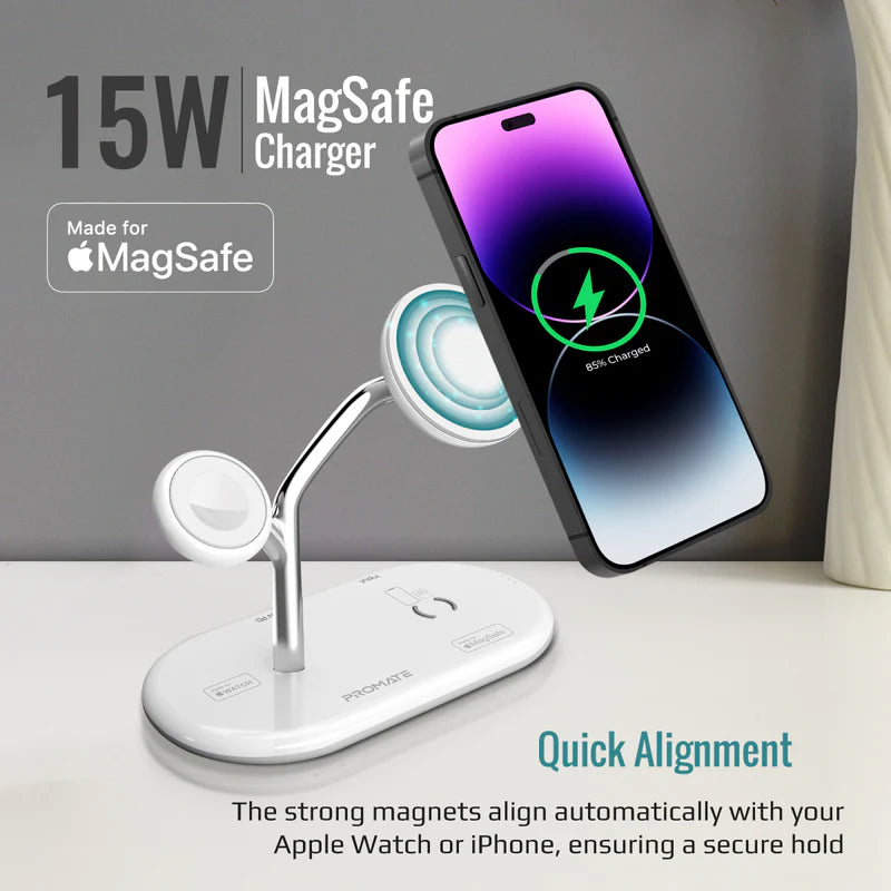 Promate 54W High Speed MagSafe Charging Station