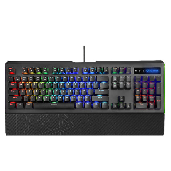 Vertux Toucan Pro-Gamer Mechanical Wired Gaming Keyboard .EN/AR