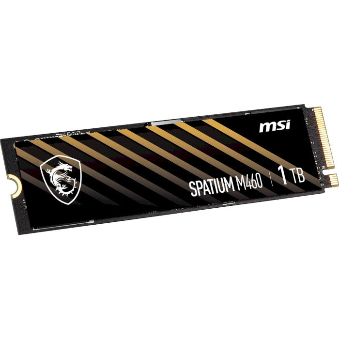 MSI SPATIUM M460 PCIe 4.0 NVMe M.2  1TB PCI Express 4.0 3D NAND