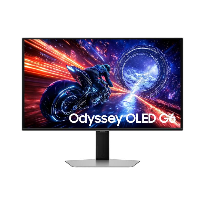 Samsung Odyssey OLED G6 G60SF 27″ QHD QD-OLED Gaming Monitor – 500Hz, 0.03 ms, TrueBlack 500 HDR, G-Sync / FreeSync
