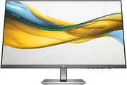 شاشة HP Series 5 524da مقاس 23.8" بدقة FHD وتقنية IPS، 1920×1080، 100Hz، 5ms، سطوع 300 Nits، تغطية 99% من sRGB، مكبرا صوت مدمجان بقوة 2W لكل منهما، قابلة لضبط الارتفاع والإمالة، باللون الرمادي المعدني – B11W5AT