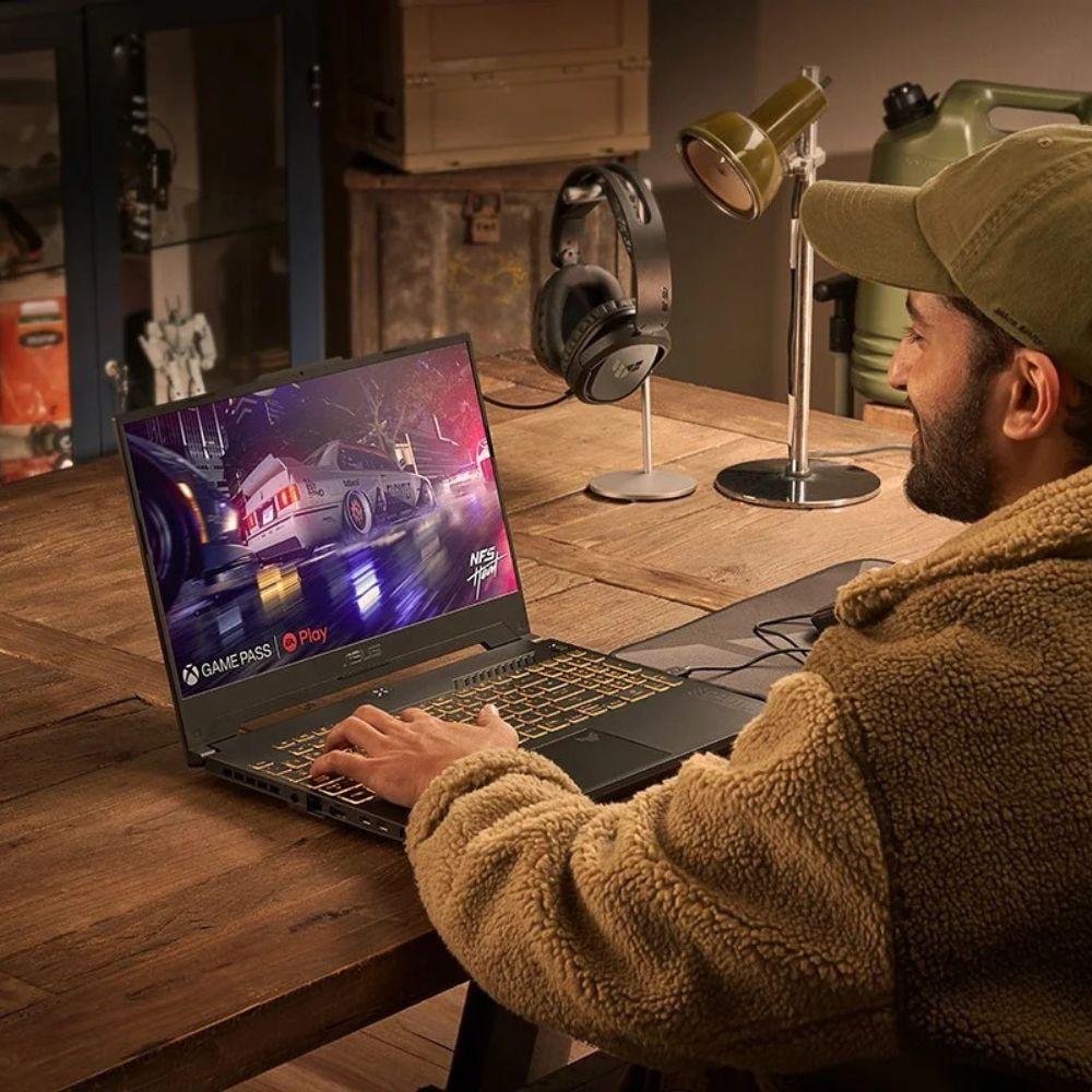 Asus TUF F16 FX607VU-RL233AR - 16" FHD 144Hz - Intel Core 7 240H - 16GB RAM - 512GB SSD - NVIDIA GeForce RTX 4050 6GB  - WIN 11 PRO K