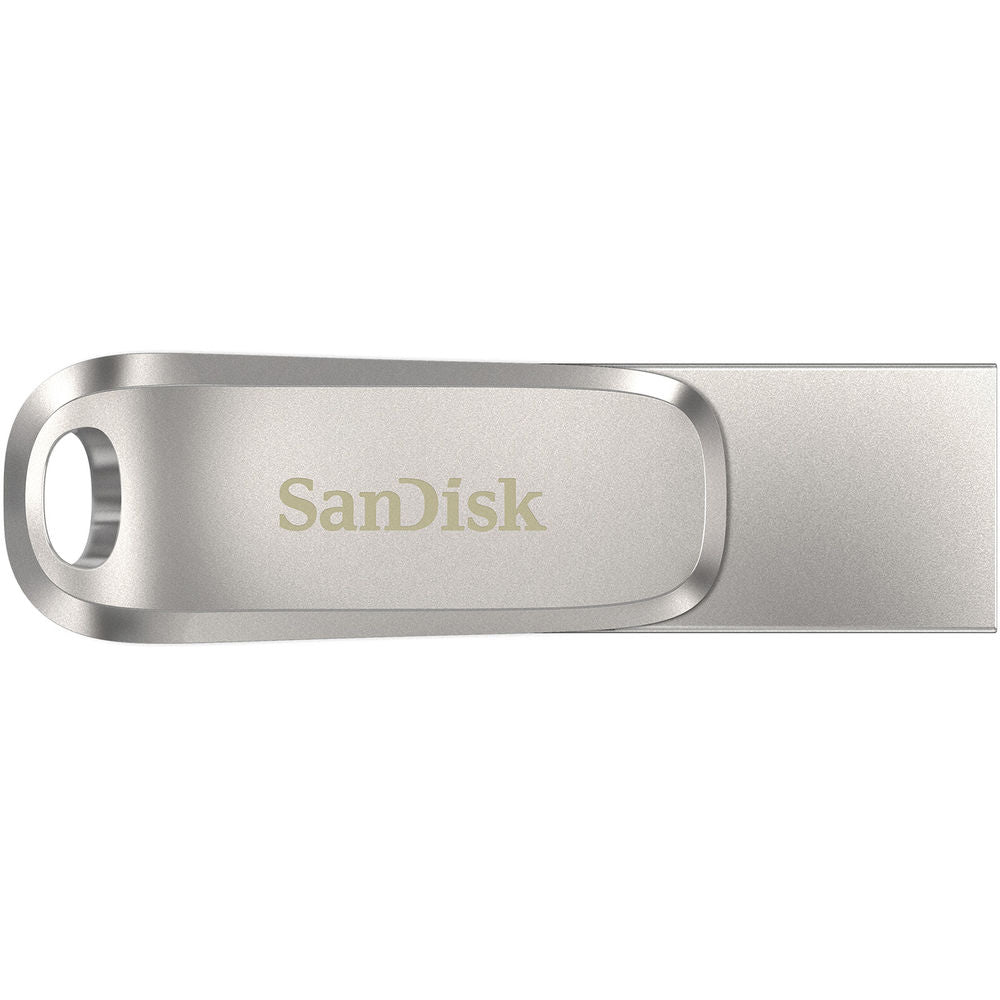 SanDisk Ultra Dual Drive Luxe USB 3.1 Type-C & Type-A Flash Drive – Up to 150MB/s Read Speed, All-Metal Swivel Design