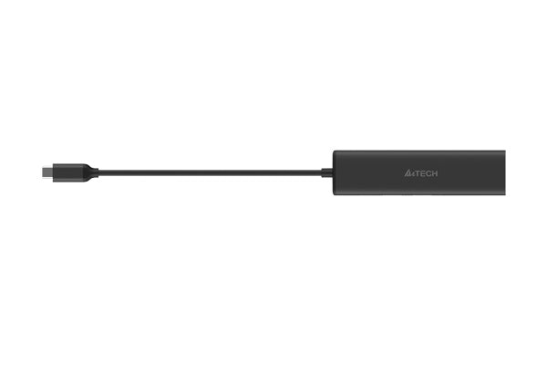 A4TECH DST-60C 6-in-1 USB-C Docking Station – 100W Power Delivery, 4K@60Hz HDMI, 2× USB 3.0, SD & TF Card Slots, 5120Mbps Data Transfer, Aluminum Alloy Design