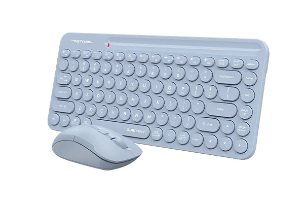 A4tech Fstyler FG3200 Air 2.4G QuietKey Compact Wireless Keyboard Mouse Combo