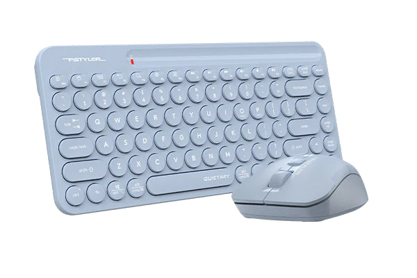 A4tech Fstyler FG3200 Air 2.4G QuietKey Compact Wireless Keyboard Mous