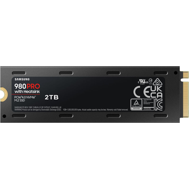 Samsung 980 PRO PCIe 4.0 x4 M.2 SSD داخلي مع مبدد حراري