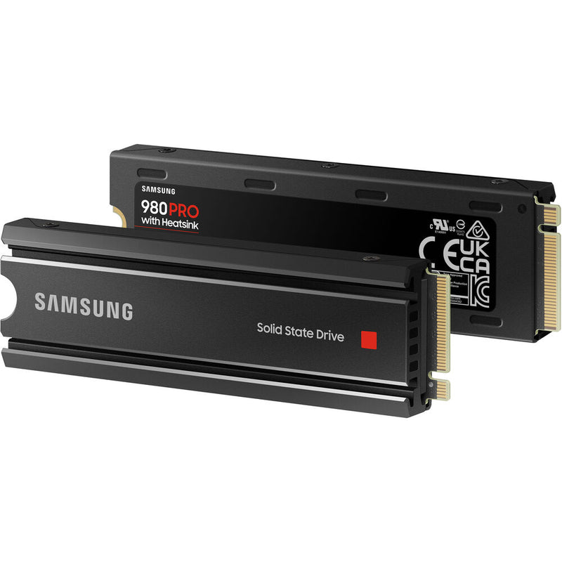 Samsung 980 PRO PCIe 4.0 x4 M.2 SSD داخلي مع مبدد حراري