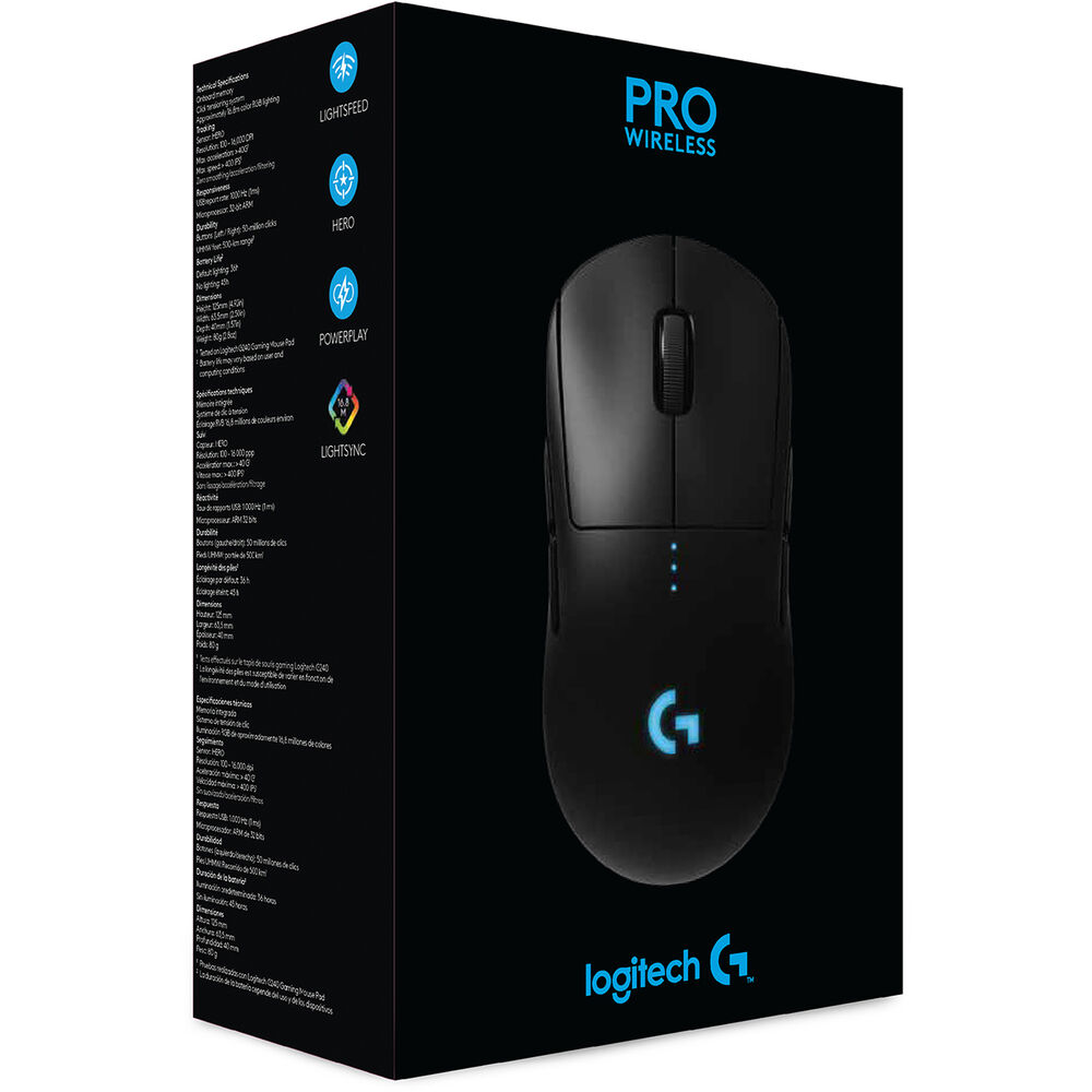 ماوس الألعاب اللاسلكي Logitech G PRO