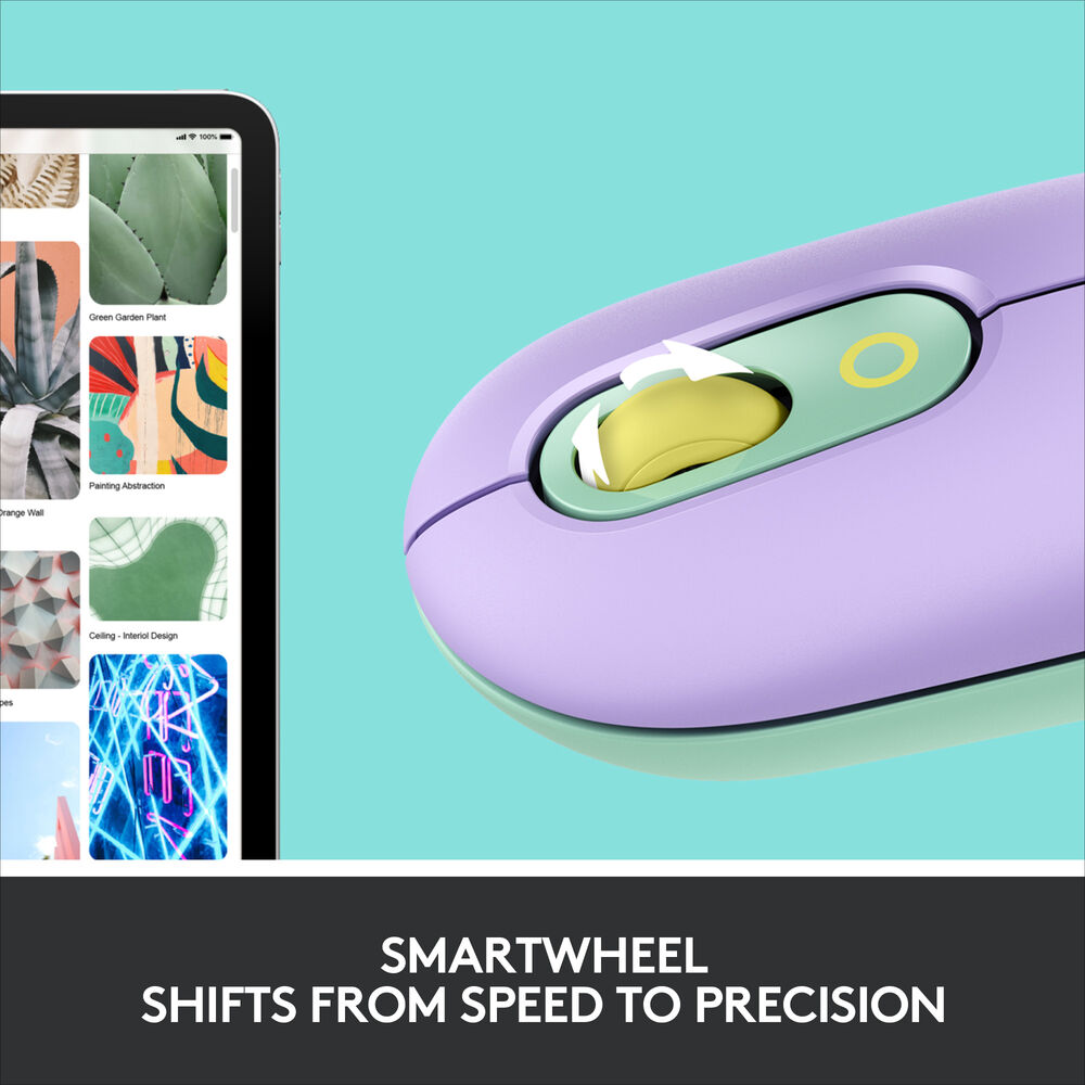 Logitech POP Silent Wireless Bluetooth Mouse