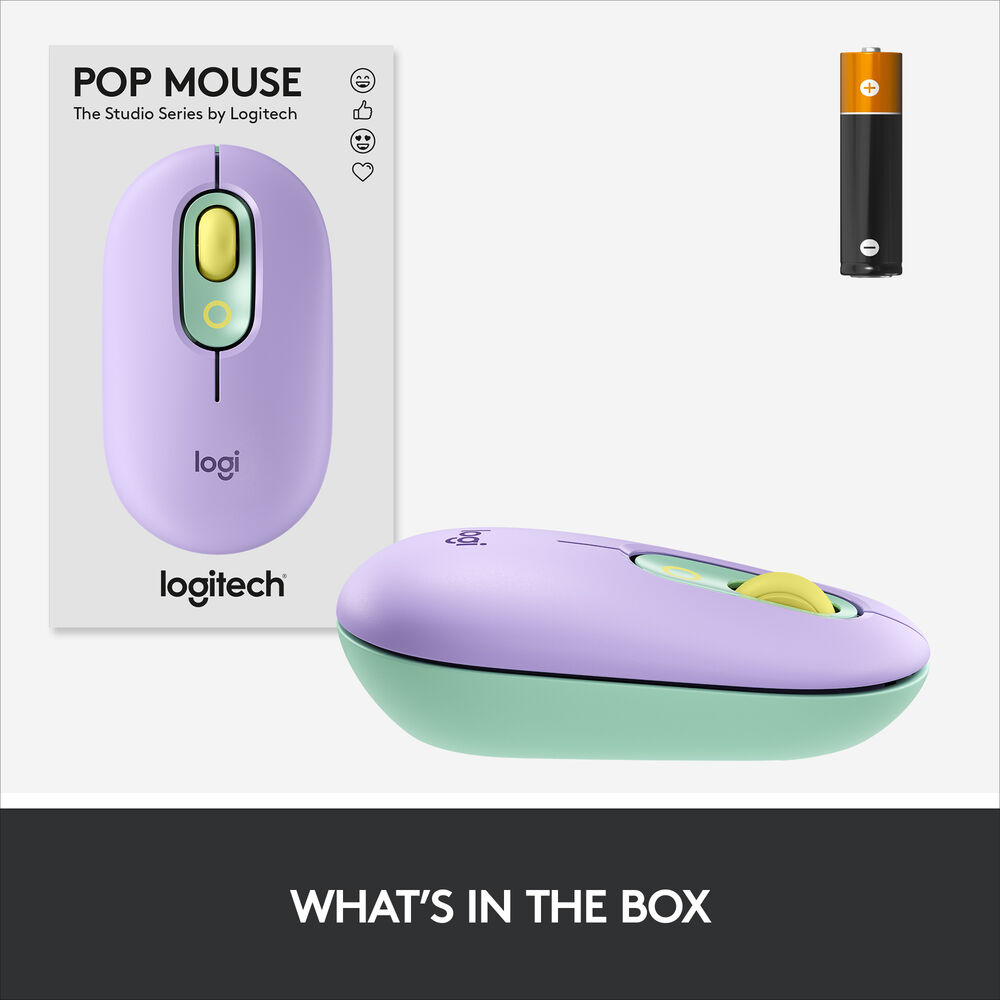Logitech POP Silent Wireless Bluetooth Mouse