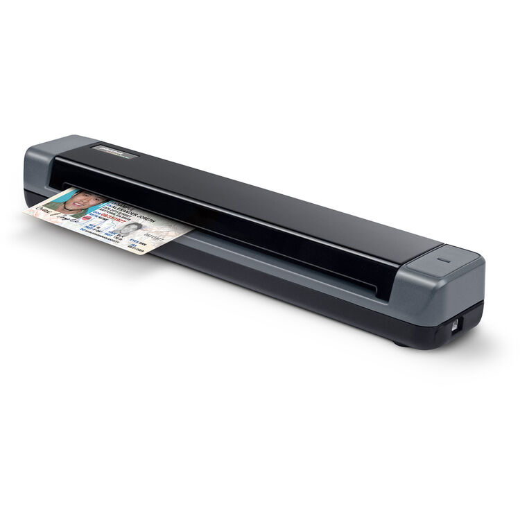 ماسح مستندات محمول Plustek MobileOffice S410 Plus، بدقة 600 نقطة لكل بوصة، يعمل بالطاقة عبر USB، مع برنامج OCR مضمّن، لمسح المستندات الطويلة وبطاقات العمل، USB 2.0