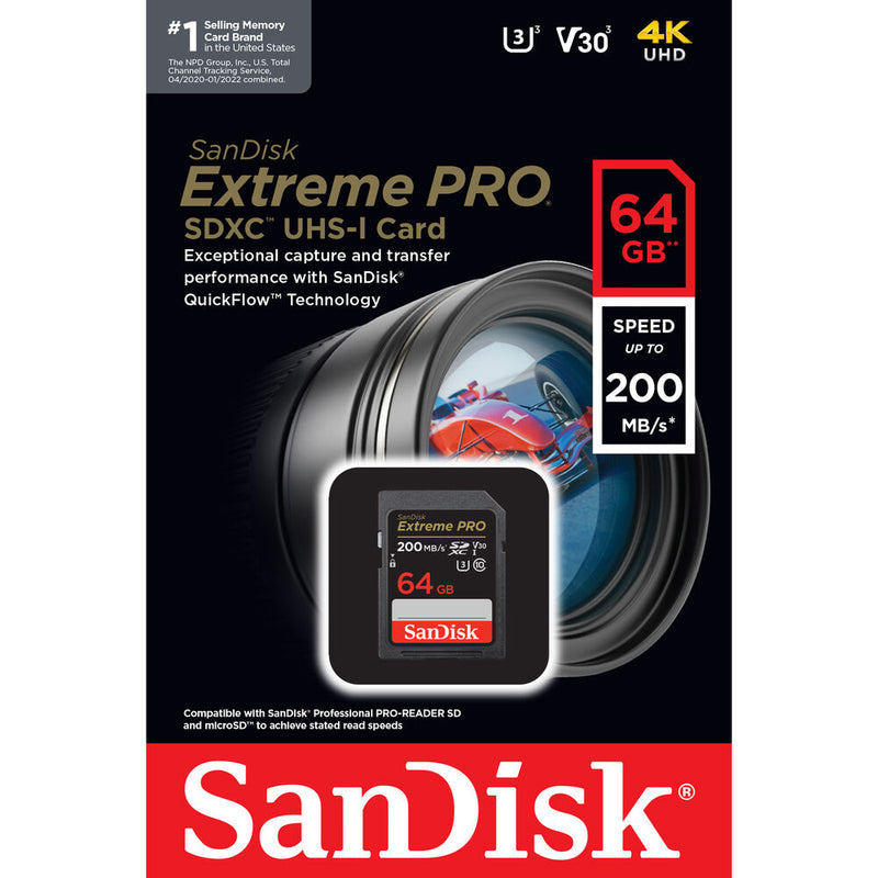 SanDisk Extreme PRO UHS-I SDXC Memory Card