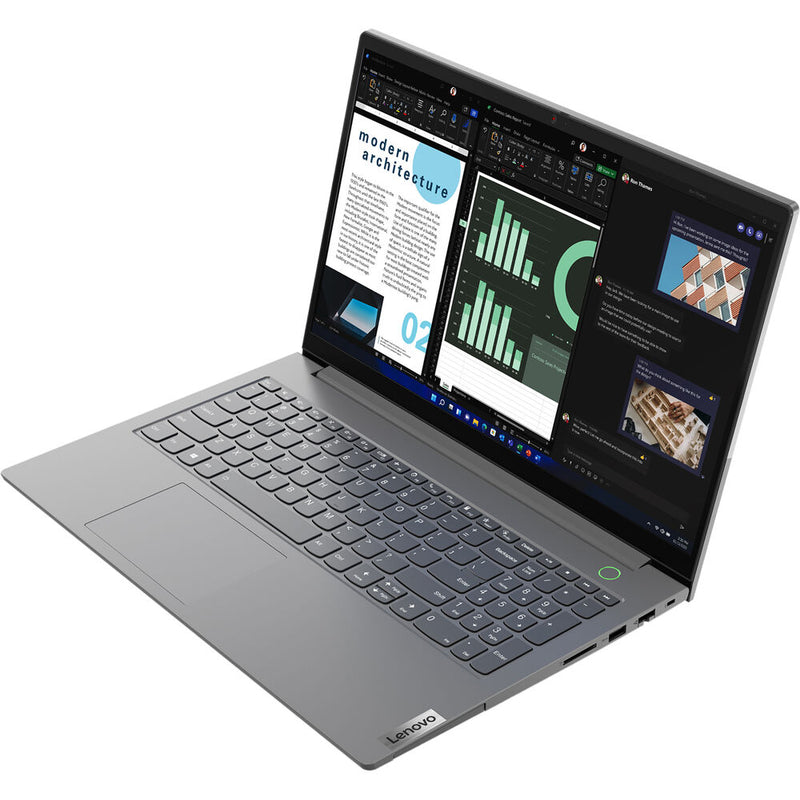 Lenovo ThinkBook 15 G4 IAP 15.6" FHD Laptop - Core i5-1235U - 8GB RAM - 512GB SSD - Shared - WIN 10 PRO K (Mineral Grey)