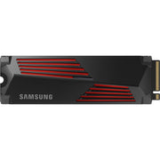 قرص Samsung 990 PRO NVMe PCIe Gen 4.0 M.2 SSD بسعة 1 تيرابايت مع مشتت حراري – سرعة قراءة تصل إلى 7,450 ميجابايت/ث، كتابة حتى 6,900 ميجابايت/ث، متوافق مع PS5، تحكم حراري ذكي