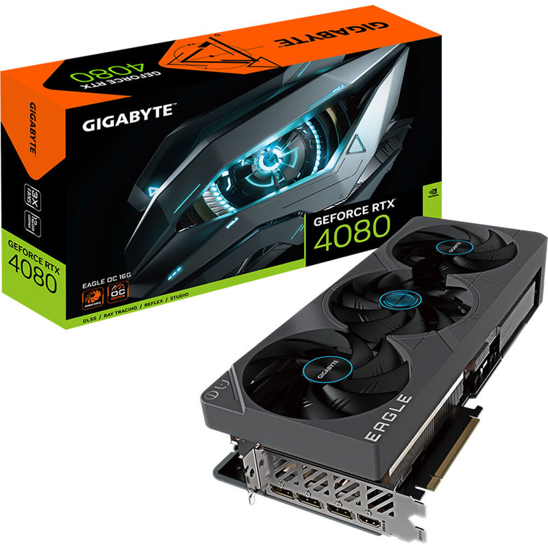 بطاقة رسومات جيجابايت GeForce RTX 4080 EAGLE OC بسعة 16 جيجابايت